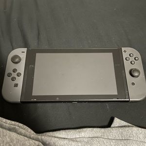Nintendo switch black and grey